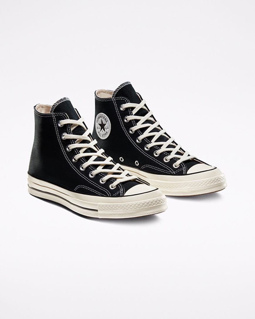 Dámské Boty Vysoké Converse Chuck 70 Vintage Platene Černé | CZ SFBC96